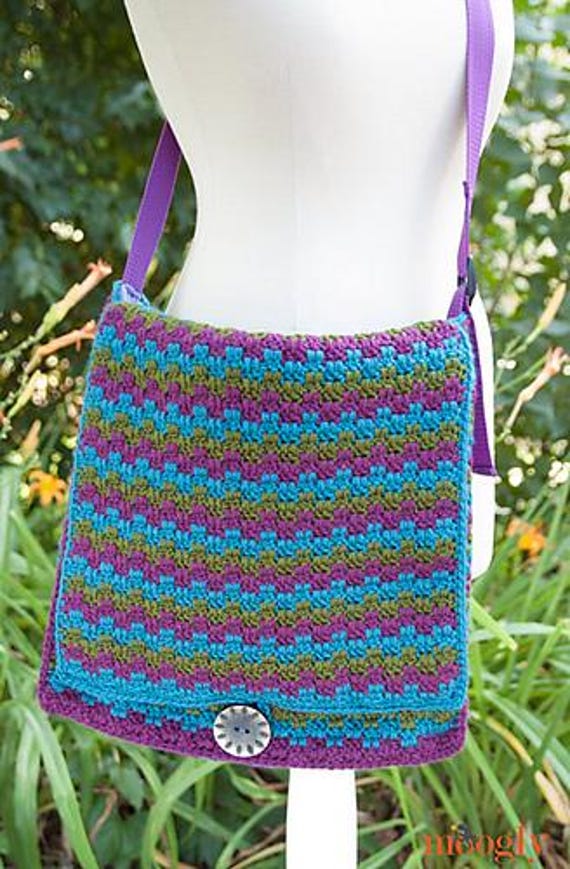 26 Messenger Bag Crochet Patterns for Stylish Crossbody Makes 3 Mesmerizing Messenger Bag