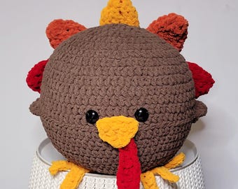 Turkey Squish Amigurumi Pattern Crochet PDF