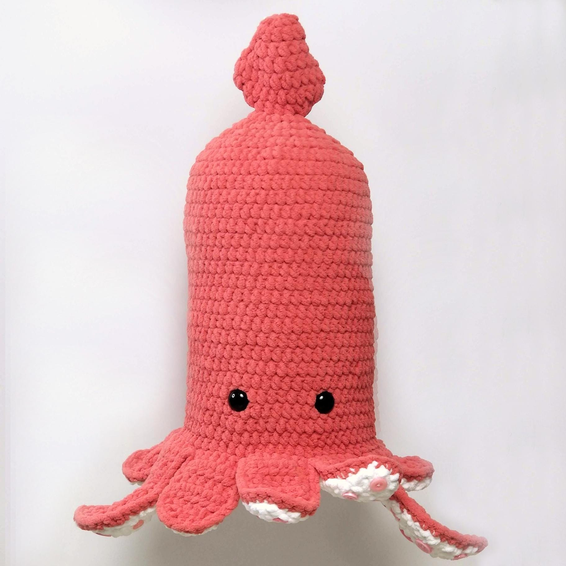 31 Squid Crochet Patterns for Ocean-Loving Crafters 1 Squid Squish Super Bulky Yarn