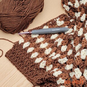 Bulky Wrap Pattern - Rocky Road Wrap - Advanced Beginner - Crochet ...