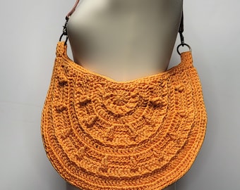 Crochet Bag Pattern, Textured Crossbody and Shoulder Bag, Bulky Yarn, Pattern PDF