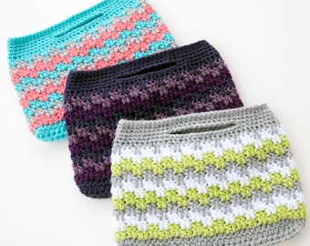 Schema PDF per mini borsa incantevole all'uncinetto - Filato Aran - Livello principiante avanzato