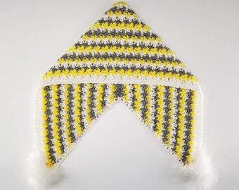 Crochet Pixie Hood Pattern PDF for Kids | Toddler and Child Sizes | Video Tutorials