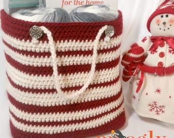 Easy Gift Bag Pattern PDF - Crochet