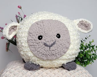 Schema animale a forma di agnello squish in PDF - Schema all'uncinetto Amigurumi Softie