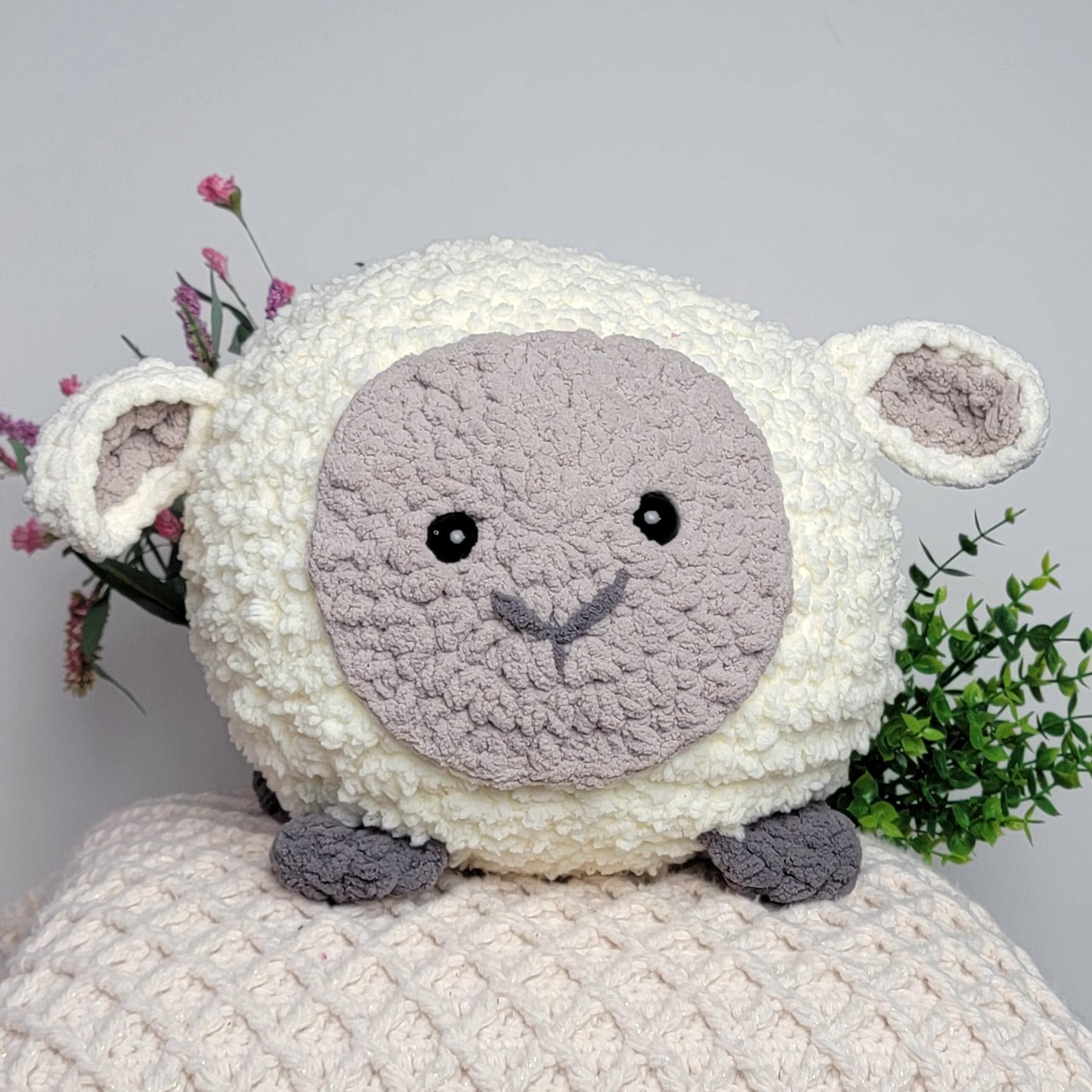 40 Crochet Stuffies with Cows, Frogs, Koalas, and Cthulhu 8 Lamb Squish Animal