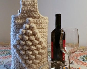 Celebration Wine Bag Crochet Pattern PDF - Holds Two Bottles