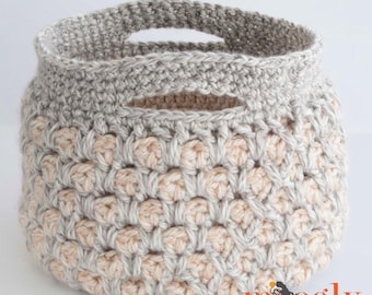 Moroccan Basket Crochet Pattern PDF