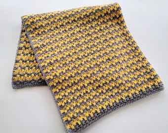 Modello afgano Butter Ripple PDF - Principiante avanzato - Modello all'uncinetto per filato super voluminoso