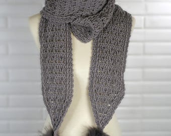 Final Frost Crochet Scarf Pattern PDF