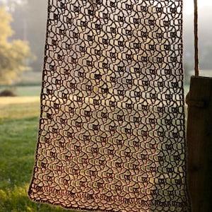 Lace Alpaca Wrap Pattern PDF - Crochet Pattern PDF ONLY