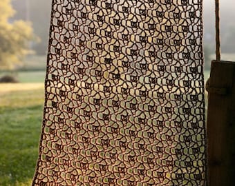 Lace Alpaca Wrap Pattern PDF - Crochet Pattern PDF ONLY
