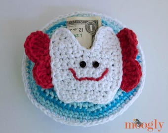 Tooth Fairy Pillow Crochet Pattern PDF