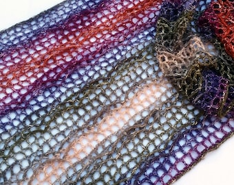 Winged Wrap Crochet Pattern PDF - Easy Aran Yarn Shawl and Wrap - Chart and Video Tutorials Included