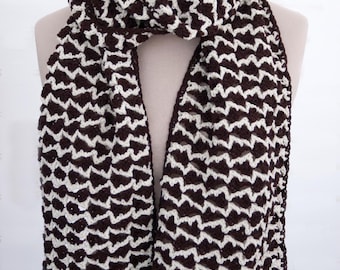 Neptune's Arrow Scarf Crochet Pattern PDF