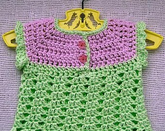 Sleeveless Baby Sweater Crochet Pattern PDF, Easy Summer Breeze Top