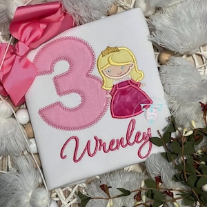Sleeping Beauty Inspired Shirt or Bodysuit - Princess Aurora Inspired Shirt For Birthday Party - Sleeping Beauty Party