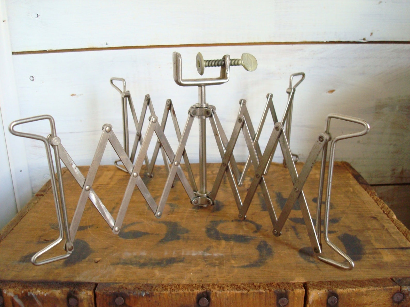 Vintage Metal Yarn Winder Knitting Yarn Swift Antique Etsy