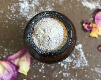 WILDFLOWER + OATS - Soap Free Face Wash. Cleansing Grains. All Organic. Gentle. Lavender. Chamomile. Calendula. Rose. Daily Exfoliation.