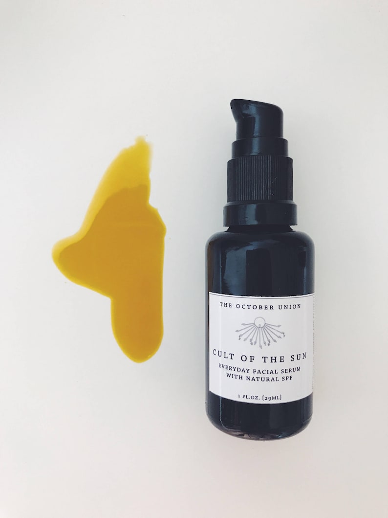 CULT of the SUN Everyday Facial Oil. Organic. Antioxidant Etsy