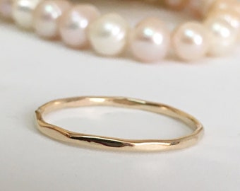 Wedding Bands Gold 14K 18K, Thin Wedding Band Women, Wedding Band Mens, Wedding Rings Women, Wedding Ring Men, Skinny Ring, Wedding Jewelry