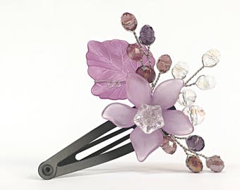 Flower Girl Hair Accessories Flower Girl Hair Clips Flower Etsy