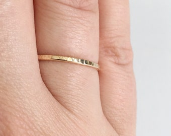 Wedding Bands Gold 14K 18K, Thin Wedding Band Women, Wedding Band Mens, Wedding Rings Women, Delicate Ring, Skinny Ring, Wedding Jewelry