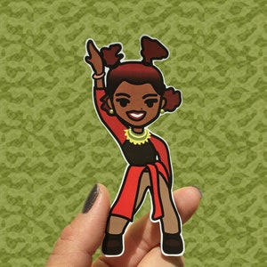 Adesivo Janet Jackson Juntos Novamente