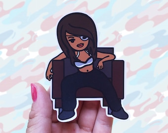 Pegatina de Aaliyah, una entre un millón