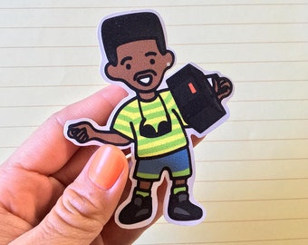 Pegatina de Will Smith de El Príncipe de Bel-Air