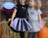 coordinating sibling halloween costumes cat and mouse tutu outfits twins