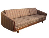 RESTORED Adrian Pearsall 1960s Craft Associates cloud vintage sofa couch davenport long mid century mid-century modern living room