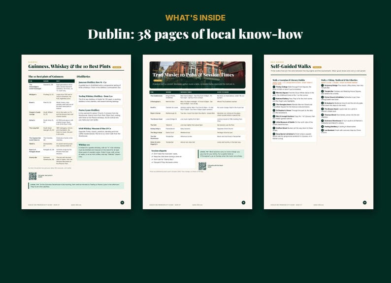 Dublin 2026 Travel Guide | Local's City Itinerary (PDF Download) image 2