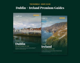 Dublin & Ireland Travel Guide Bundle 2026 | PDF City + All-Island Guides (Digital Download)
