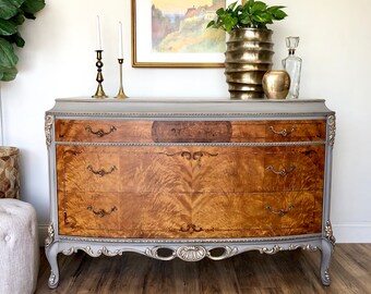 French Provincial Dresser Shabby Chic Furniture Etsy