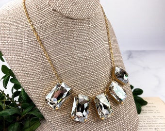 Large Crystal Necklace - Aspire Swarovski Crystal Jewelry
