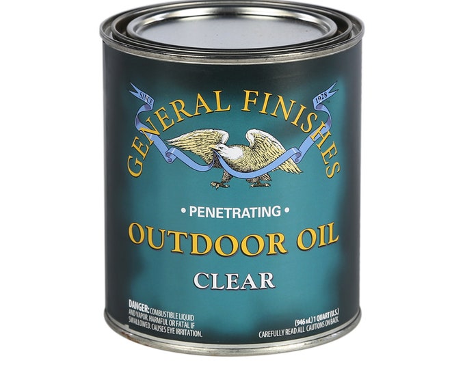 Linseed Oil Finish General Finishes Outdoor Wood Sealer Etsy