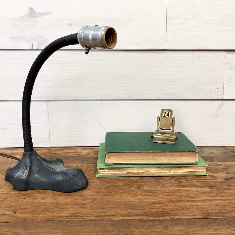Art Deco Desk Lamp Rustic Lighting