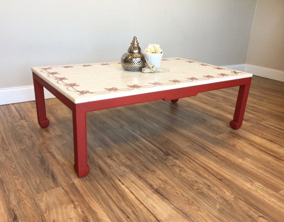Red Coffee Table With Marble Top - Custom Wood Furniture Inc Newton Nj Red Coffee Table With Marble Top - Custom Wood Furniture Inc Newton Nj