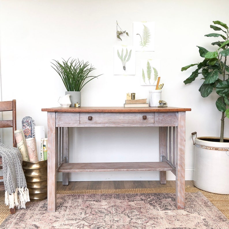 Foyer Table Or Writing Desk Etsy