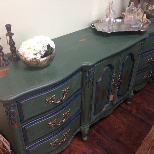 French Provincial Dresser, Dining Buffet, TV Console, Entry Way Piece