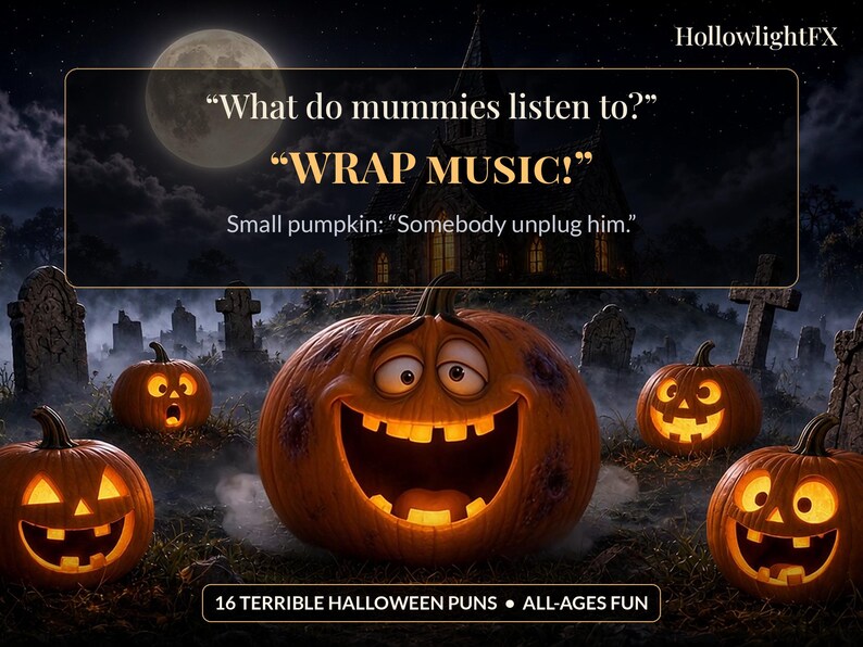 Halloween Window Projection Video, Talking Pumpkins Projector Loop, Funny Halloween Decoration, Last Minute Decor, Instant Download image 3