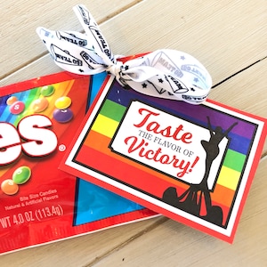 Étiquettes cadeaux Cheerleading, cadeaux Cheer Competition, étiquettes Skittles Rainbow Candy, étiquette bonne chance, cadeaux Cheer - fichier PDF PERSONNALISÉ