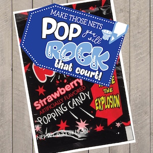 Cadeaux d'équipe de basket-ball, étiquette-cadeau de pop rocks, cadeaux de Bball, étiquette de basket-ball pop rock, cadeaux d'équipe, cadeaux d'équipe de basket-ball - fichier PDF PERSONNALISÉ
