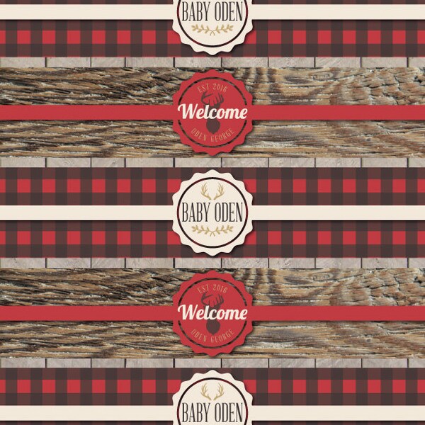 Lumberjack Baby Shower Games - Etsy