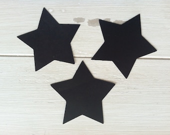 Chalkboard Sticker Labels Star, Sticker labels, Star labels, Chalkboard tags