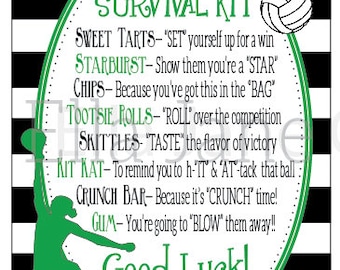 Basketball Survival Kits - Jubel Geschenke - PDF Datei Sofort Download Survival Kit
