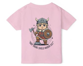 Baby Viking Shield Maiden Toddler T-shirt