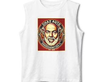 Chaz Auto Muskelshirt | Vintage Automotiv Logo