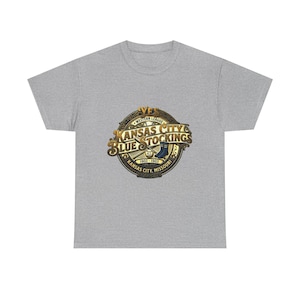Kansas City Blue Stockings Tee | Vintage Western Baseball League image 5